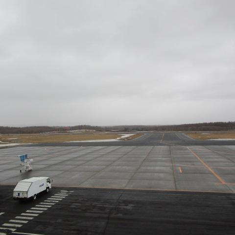 今日の中標津空港です。