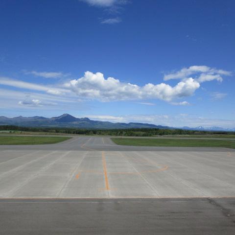 今日の中標津空港です。
