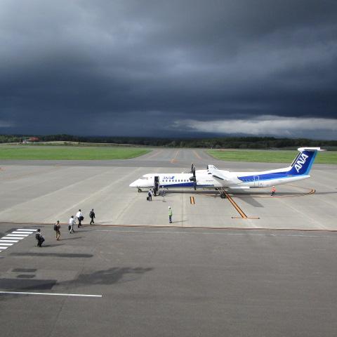 午後の中標津空港です。