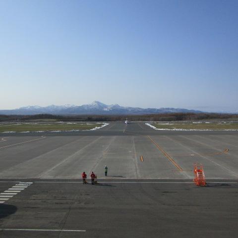 午後の中標津空港
