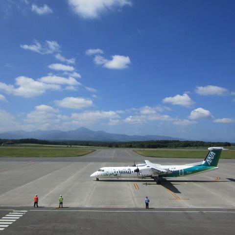 午後の中標津空港