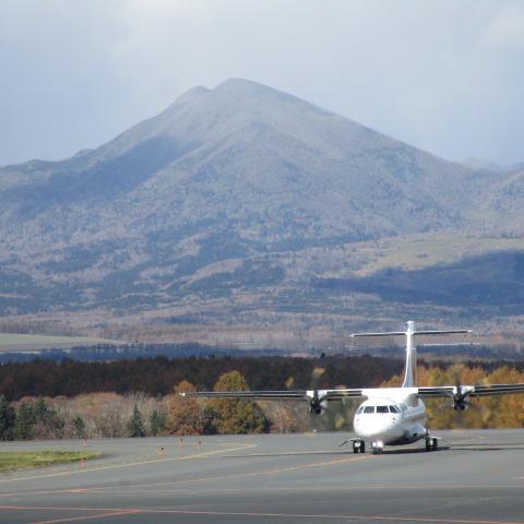 午後の中標津空港
