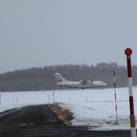 今日の中標津空港